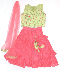 Flipkart kidswear discount girl lehenga