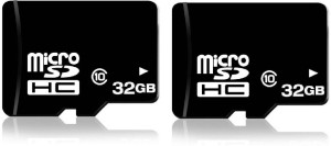 RKS 32GB MicroSD Cards ( Pack of 2 ) Class10 Memory Card for Mobile, Tablet, Bluetooth Speaker, Home Theater 32 GB MicroSD Card Class 10 95 MB/s  Memory Card