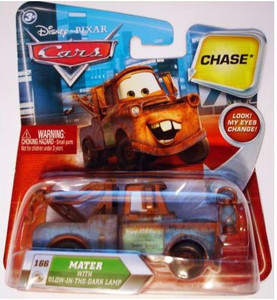 DISNEY Pixar Cars Movie 155 Die Cast Car with Lenticular Eyes Series 2 GlowInTheDark Lamp Mater Chase Piece Pixar Cars Movie 155 Die Cast Car with Lenticular Eyes Series 2 GlowInTheDark