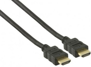 Bandridge VGVP34000B50 5 m HDMI Cable(Compatible with TV, PC, Projectors, Black, One Cable)