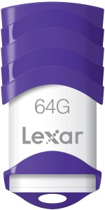 Lexar Jumpdrive LJDV30-64GABNL 64 GB Pen Drive(Purple)