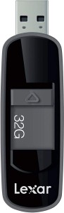 Lexar JumpDrive LJDS75-32GABEU 32 GB Pen Drive(Black)