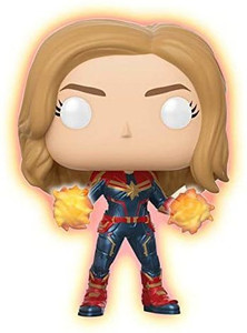 Funko Pop 432 Captain Marvel Glow In The Dark Exclusive Vinyl