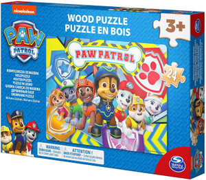 Paw patrol wooden puzzle store