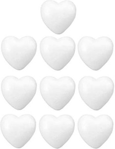 heart shape foam craft balls Polystyrene Sphere Foam Heart Shapes Foam Heart