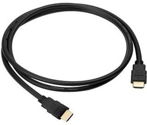 DRMS STORE 1.5 Meter HDMI Cable Male To Male HDMI , Full HD 1.5 m HDMI Cable(Compatible with computer, laptop, projector, Tv, Black)