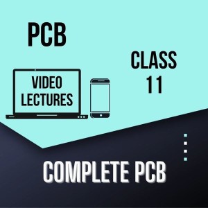 Study At Home CBSE Class 11 - Complete PCB (Physics + Chemistry + Biology) | Video Lecture(Pendrive)