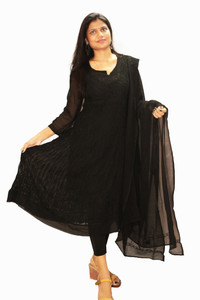 Fashion Chikan Art Women Chikan Embroidery Anarkali Kurta Buy Fashion Chikan Art Women Chikan Embroidery Anarkali Kurta Online at Best Prices in India Flipkart