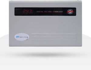 AULTEN 4 KVA 150V - 280V Digital Voltage Stabilizer for upto 1.5 Ton AC(Grey)