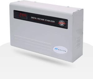 AULTEN 4 KVA 130V-290V Digital Voltage Stabilizer for upto 1.5 Ton AC(Grey)