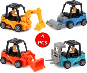 Action Figures Dickie Toys Forklift Set