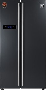 Panasonic 584 L Frost Free Side by Side (2020) Refrigerator(Grey, NR-BS60VKX1)