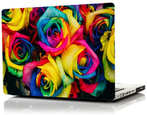 Yellow Alley Colorfull Rose Flowers Laptop Sticker Skin Laptop