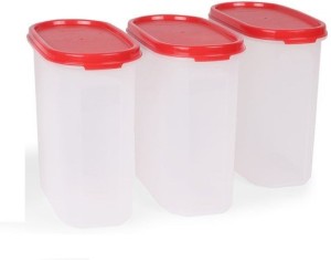 Tupperware Modular Mate Oval Plastic Container, 1.7 Litres, Set of