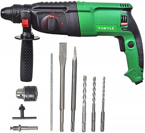 TURTLE 26mm 950W reversible rotary hammer drill machine SDS