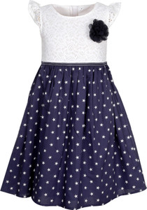 Bella Moda Girl's Midi/Knee Length Casual Dress