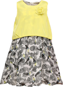 Bella Moda Girl's Midi/Knee Length Casual Dress