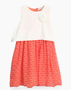 Bella Moda Girl's Midi/Knee Length Casual Dress