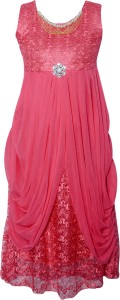Sky Heights Girls Maxi/Full Length Party Dress