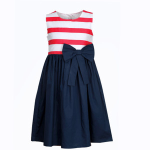 Bella Moda Girls Midi/Knee Length Party Dress