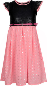 Bella Moda Girl's Midi/Knee Length Casual Dress
