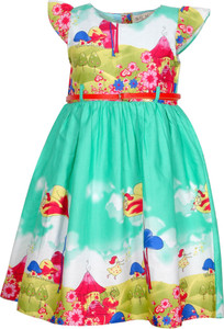Bella Moda Girl's Midi/Knee Length Casual Dress