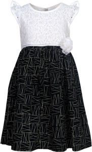 Bella Moda Girl's Midi/Knee Length Casual Dress