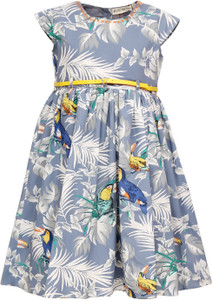 Bella Moda Girl's Midi/Knee Length Casual Dress