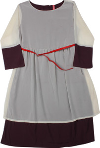 Bare Kids Girl's Midi/Knee Length Casual Dress