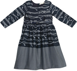 Bella Moda Girl's Midi/Knee Length Casual Dress
