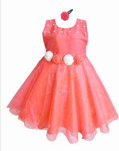 MVD Fashion Girl's Midi/Knee Length Party Dress