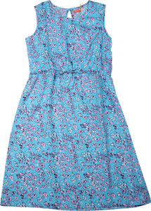 Bare Kids Girl's Midi/Knee Length Casual Dress