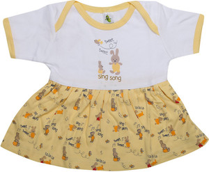 cucumber frocks for baby girl