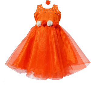 MVD Fashion Girl's Midi/Knee Length Party Dress