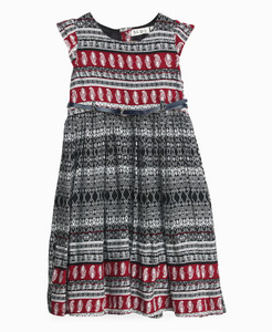 Bella Moda Girl's Midi/Knee Length Casual Dress