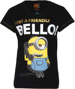 minion t shirt myntra