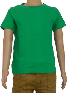 DoubleF Boys Solid Hoisery T Shirt