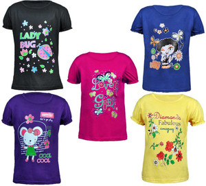 Fashionate World Girl's Casual Cotton Top