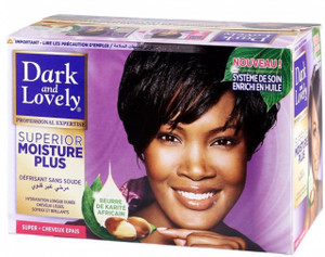 Dark and lovely hot sale hair straightening cream
