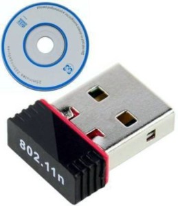 ASHIV 450 Mbps Portable High Speed Long range Nano Usb Wifi Dongle, Connector, Receiver 802.11B/G/N 2.0 Wireless Wi Fi 2.4GHz Wireless LAN 1 USB Adapter(Multicolor)