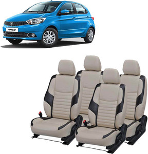 Luxury Premium Leatherette Car Seat Cover For Tata Tiago Price in