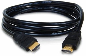 Generix 8.75 Meter Ultra HD High Speed Ethernet 10 Gbps Male to Male Gold Plated HD 1080p HDMI Cable 8.75 m HDMI Cable(Compatible with Computer, Projectors, TV, LCD, Laptop Etc., Black, One Cable)