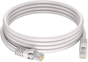 FEDUS CAT6 Network RJ45 Ethernet Patch Cable CAT6 LAN Cable (Compatible with Desktops, Laptops, Servers, Gaming Consoles, TV, White)100Meter 100 m LAN Cable(Compatible with Laptop, Computer, White)