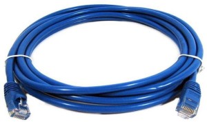 GVISION RJ45 CAT6 Ethernet Patch LAN Cable 15 METER 15 m Patch Cable(Compatible with Laptop, Modem, Deskops, LAN Switches, Server, Blue)
