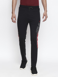 Ajile By Pantaloons Colorblock Men Black Track Pants Buy Ajile