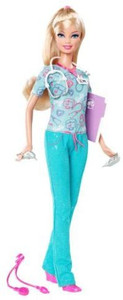 BARBIE Nurse Doll New 2012 Version Nurse Doll New 2012 Version