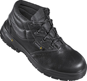 Buy Mallcom Steel Toe Grain Leather Safety Shoe online at Flipkart