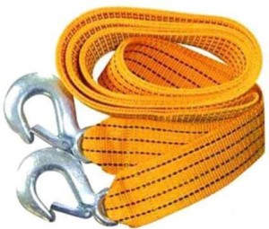 Getsocio T-44 Heavy Duty Towing Rope Tow Strap With Safety Hooks