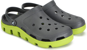 crocs graphite volt green