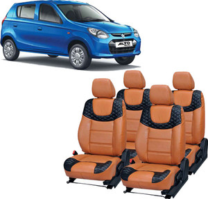 Luxury Premium Leather Car Seat Cover For Maruti Alto 800 Price in